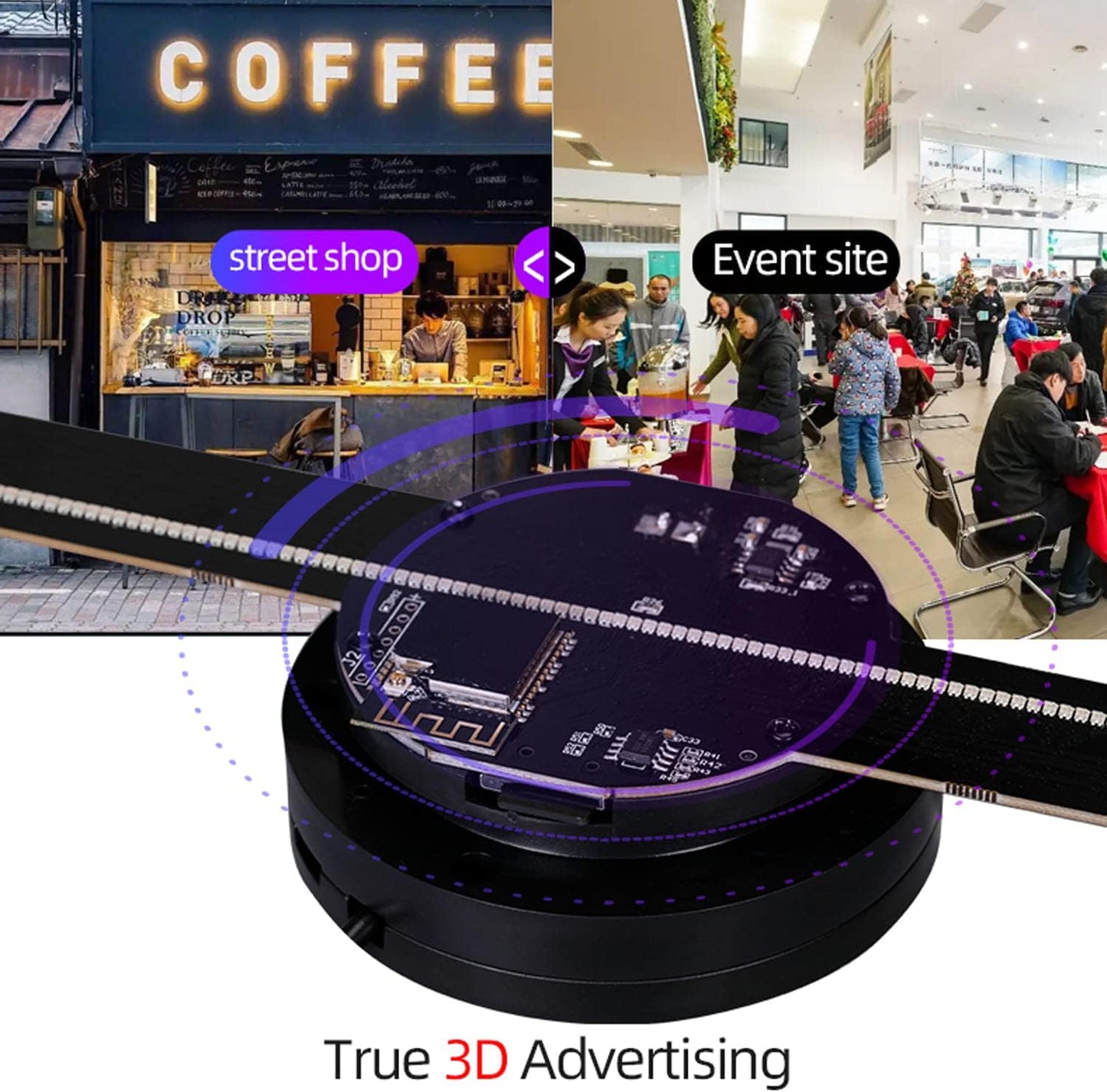 Zylera™ 3D Hologram Display Fan