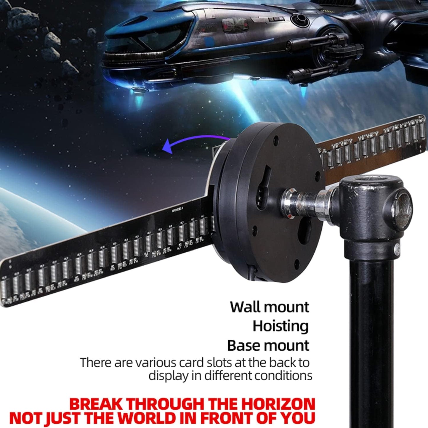 Zylera™ 3D Hologram Display Fan